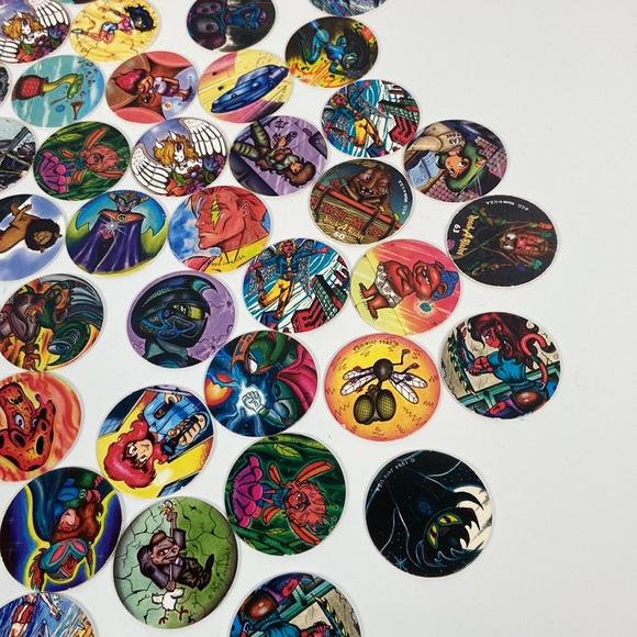 Jots and Roach A Blades Vintage lot of 95 POGS - Picture 4 of 11